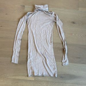 Fine knit turtleneck sweater dress, BCBG Max Azria